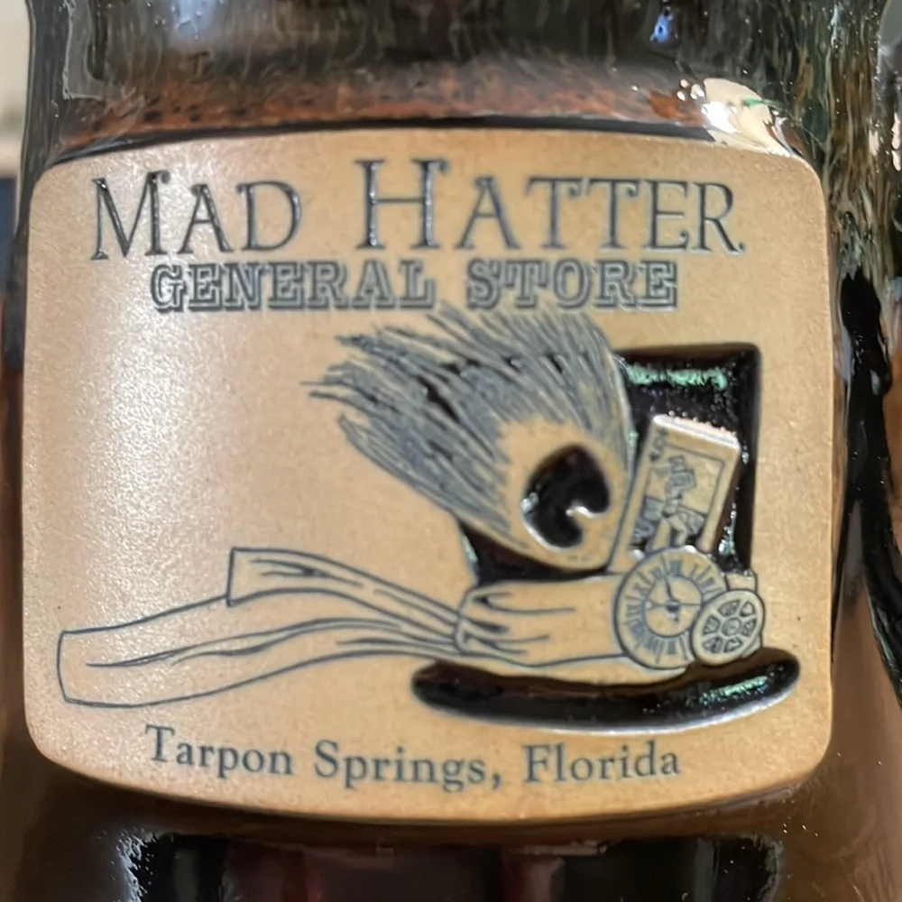 Mad Hatter General Store Hand-Thrown Ceramic Coffee Mug - Picture 2 of 6